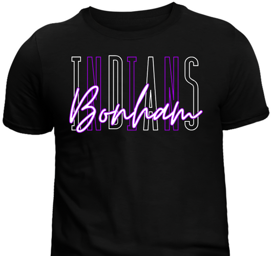 Bonham Indians School Spirit #1